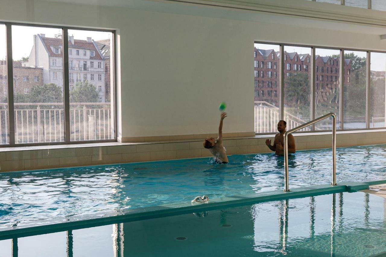 Waterlane Island _ Unique Apartment Gdansk Bagian luar foto
