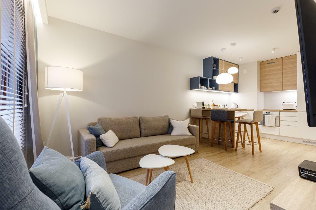Waterlane Island _ Unique Apartment Gdansk Bagian luar foto