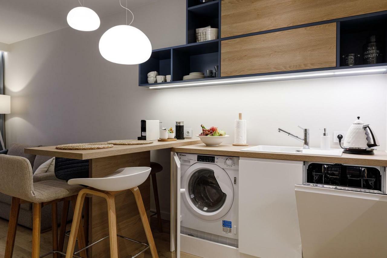 Waterlane Island _ Unique Apartment Gdansk Bagian luar foto